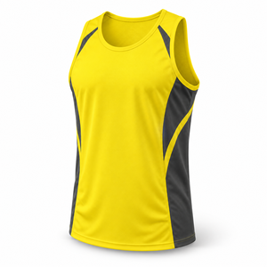Le gilet de sport offre un matériau à séchage rapide, des mouvements confortables et des performances fiables pour l'exercice, la course à pied et les activités athlétiques. - Product Image 4
