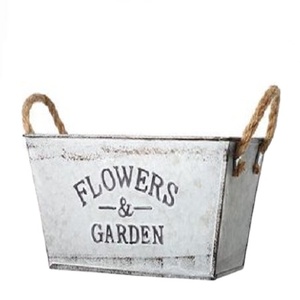 Macetero cuadrado para decoración del hogar, soporte de Metal de diseño moderno, Color plateado, para jardín, balcón, interior y exterior - Product Image 1