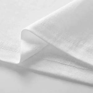 High-Quality Double Cotton Short-Sleeved T-Shirt <b>Letter</b> Print Unisex <b>Light</b> Luxury Urban Streetwear Wholesale - Product Image 2