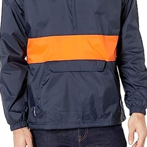 Nouveau design de pull personnalisé veste coupe-vent en polyester imperméable veste coupe-vent en gros - Product Image 3