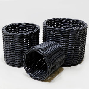 Macetas Decorativas Multifuncionales de Jacinto de Agua y Pasto Marino Hechas a Mano en Vietnam por la Fábrica Artex Dong Thap, Grandes para Jardín Exterior - Product Image 2