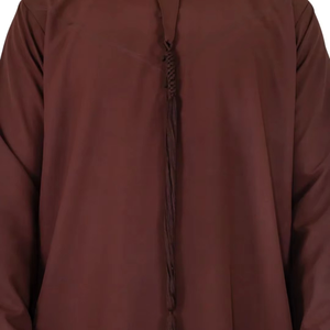 Premium Thobe lujo tradicional árabe desgaste hombres Jubba suave y transpirable moderno islámico Thawb de talla grande manga larga - Product Image 6