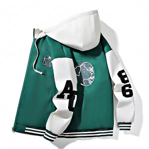 Chaqueta universitaria de alta calidad OEM 2025 para mujer, chaqueta con letras hecha en Pakistán, chaquetas para mujer - Product Image 2