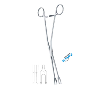 Pince de transport de ligature MILLIN en acier inoxydable de haute qualité 24cm / 9.5 "Fabricant et exportateur d'instruments chirurgicaux - Product Image 3