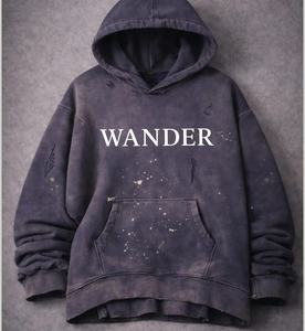 Patch brodé personnalisé imprimé, effet délavé, coupe évasée pour l'hiver - Product Image 4