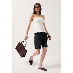 Bluz sans bretelles plissé - Bebe Mavi - Bebe Mavi - Product Image 3