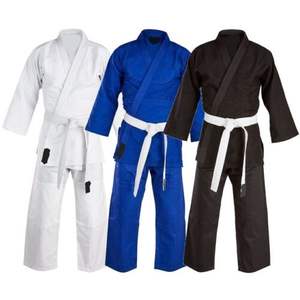 Kimono de Jiu Jitsu Brasileño de Alta Calidad Masters, Personalizable, Ropa de Artes Marciales de Karate con Logotipos y Etiquetas Personalizadas, 100% Algodón - Product Image 1