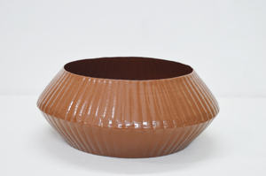 Vantage moderne indien classique Look fleur Vase métal enduit de poudre Handi Design Premium coloré maison/mariage décoration Vases - Product Image 3