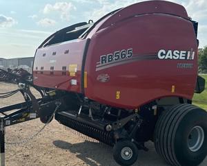Empacadora redonda Case IH RB565, empacadora redonda Deluxe Wrap Bale Ramp-FF SENSOR DE HUMEDAD, máquina FF, empacadora redonda de paja Hey - Product Image 2
