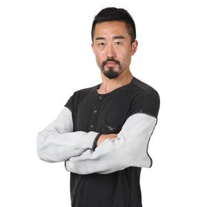 Mangas de soldadura de seguridad Mangas de soldadura de cuero dividido de alta calidad ignífugas - Product Image 5