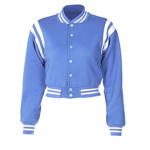 Estilo hip hop, diseño de calle, moda en blanco, logotipo propio, chenilla con cuello de etiqueta, chaqueta universitaria con letras - Product Image 2