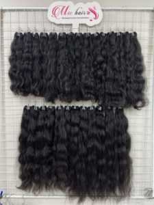 Mèches naturelles ondulées Remy, extensions de tissage de cheveux humains vietnamiens, 100g - Product Image 3