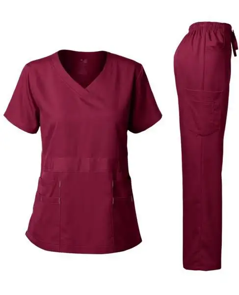 看護師医師が病院で制服を作業スタッフのためのユニークなスタイルの病院制服