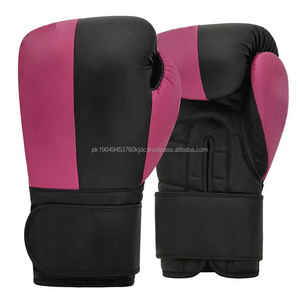 Meilleur prix personnalisé gants de boxe avec sangle en cuir de vachette imperméable Muaythai MMA gants d'entraînement en cuir/Pu pour l'extérieur - Product Image 5