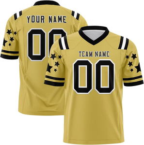 Maillot de football en maille personnalisable-Respirant et durable, idéal pour les équipes et les sports Maillot américain - Product Image 6
