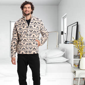 Chaqueta polar de senderismo para hombre, impermeable, a prueba de viento, cuello levantado, concha de lana, invierno, exterior, para mantener el calor, hecha en Pakistán - Product Image 4