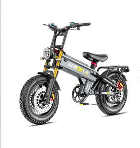 Bicicleta Eléctrica A8 Pro Max Versión 2025, 48V, 12 Velocidades, Alto Rendimiento, Cuadro de Acero Aleado, Motor en el Buje Delantero, Frenos de Disco Hidráulicos - Product Image 2