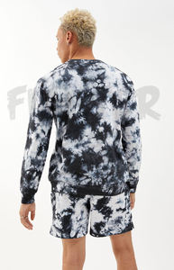 Conjunto de camiseta y pantalones cortos de manga corta de algodón de verano para hombre, ropa de calle de gran tamaño, conjunto de dos piezas transpirable de talla grande - Product Image 3