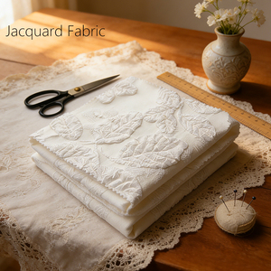 卸売3Dテキスタイル生地花ポリエステルジャカード生地バブルエンボス生地ドレス/シャツ - Product Image 1