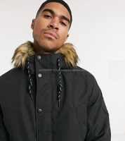 Veste parka à capuche détachable personnalisée