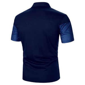 2 Camisetas Polo de Manga Corta de Algodón con Logotipo Personalizado al por Mayor, Camisetas Polo de Algodón Estilo Rugby de Talla Grande para Hombre a Precio Económico - Product Image 3
