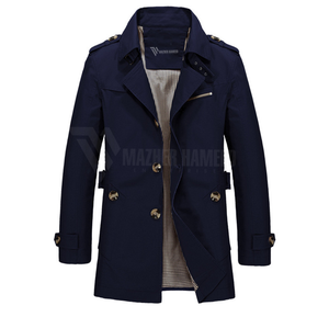 Vente en gros de manteaux de mode coupe ample manteau long à manches longues pour hommes respirant unisexe longs manteaux 2025 du Pakistan - Product Image 4