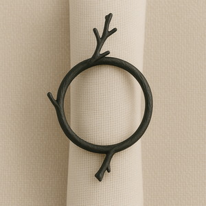 Servilletero de metal de Rama Dorada minimalista con diseño de capullo, soporte moderno y elegante para bodas, eventos festivos, cena de lujo - Product Image 5