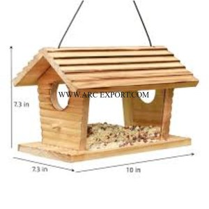 Mangeoire à oiseaux de luxe décorative pour jardin, intérieur et extérieur Marvelous Designer Large Home Farmhouse Pet Perroquet Bird Feeder In Indian - Product Image 3