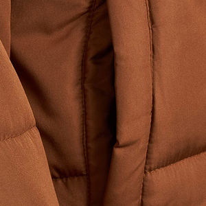 Veste polaire personnalisée de la meilleure qualité pour hommes Manteau d'hiver brillant à la mode promotionnel avec tissu en toile de style rue teint en plaine - Product Image 3