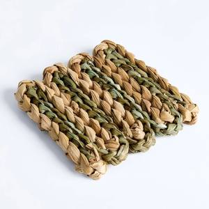 Napperons en jacinthe d'eau tressés en gros à prix avantageux, sous-plats de table - Product Image 5