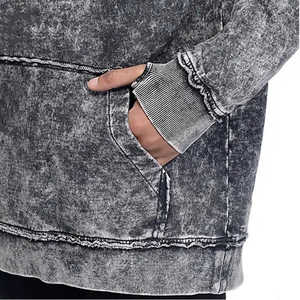 Direct Factory Made High Quality Men's Oversized Winter Hoodie in Plus Size 100% Cotton New Arrival Pakistan Wholesale zipper - Product Image 6