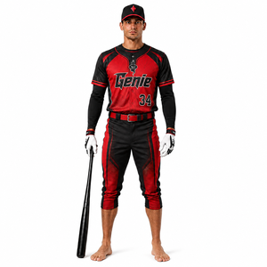 Elegante uniforme de béisbol que ofrece comodidad ligera, rendimiento atlético y construcción duradera para cada juego. - Product Image 1