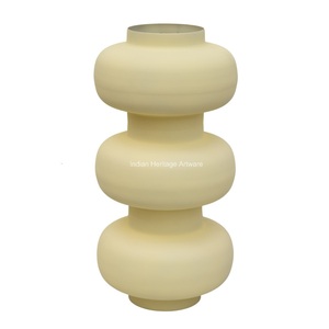 Modern Coastal Ethnic Handmade High Quality Iron Tabletop Flower <b>Vase</b> Wedding Home Ornament IHA Wholesale - Product Image 1