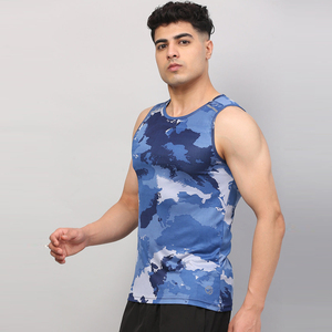 เสื้อกล้ามถักแบบซับลิเมชั่นขายส่ง โรงงานรับผลิตแบบ OEM แบรนด์ส่วนตัว เสื้อผ้าสตรีทแวร์ทันสมัย 100% โพลีเอสเตอร์ สัมผัสนุ่ม แห้งเร็ว - Product Image 4