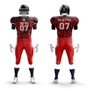 Uniformes de fútbol americano de alta calidad para jóvenes Conjuntos de nuevo estilo Hecho en Pakistán para clubes y equipos - Product Image 1