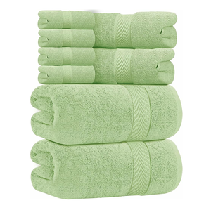 Toalla de baño deportiva de algodón personalizada al por mayor juego de toallas de mano de viaje de secado rápido para gimnasio y natación - Product Image 3