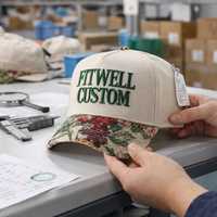 Casquette de baseball florale personnalisée avec sangle réglable, visière incurvée, style décontracté, rose, fermeture snapback