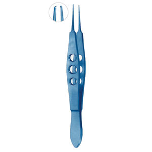 Castroviejo ชุดเครื่องมือผ่าตัดโรคตาชุดไมโครไททาเนียม1X2คีมตัดเฉียงพร้อมแท่นผูก - Product Image 1