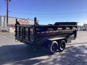 Remorques à benne basculante en acier robuste de haute qualité semi-remorques agricoles avec engrenage central et composants de moteur disponibles à la vente - Product Image 5