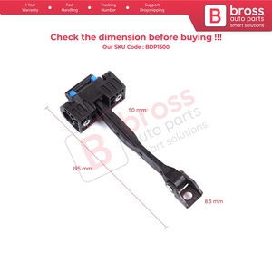 Limitador de Apertura de Puerta Delantera BDP1500 para A6 S6 RS6 C7 4G 2010-2018 4G0837249C - Product Image 5