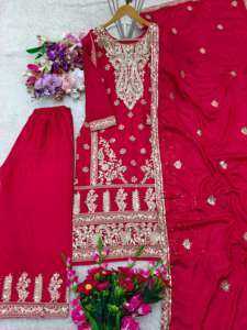 Plazo Kurti Set Pakistani Long Ladies Kurtis para mujeres en India Ropa étnica india para mujeres - Product Image 6