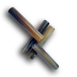 Rollo de cuerno de búfalo negro Natural de primera calidad, decoración de mango estilo Ángel para manualidades, cuerno artesanal Natural - Product Image 1