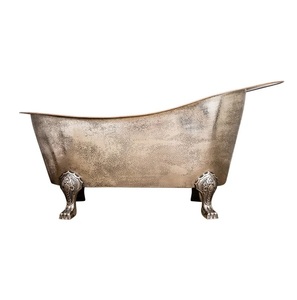 Modern Style Pure Solid Copper Free-Standing <b>Bath</b> Tub Oval <b>Adult</b> Soaking <b>Bath</b> <b>for</b> Hotel or Home Use. - Product Image 5