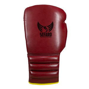 ถุงมือต่อยมวยแบบมืออาชีพถุงมือต่อยมวยแบบปรับได้ถุงมือฝึกต่อยมวย MMA เพื่อความปลอดภัยในการเล่นกีฬา - Product Image 4