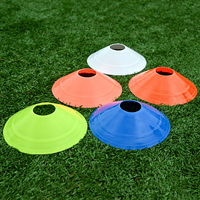 Conos de Entrenamiento de Hockey al por Mayor, Juego de Conos de Plástico Flexibles y Duraderos de Alta Calidad, con Logotipo Personalizado del Equipo, para Jugadores Adultos