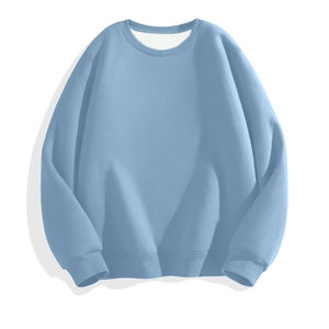 Nueva moda 100% sudadera de algodón para mujer de alta calidad Casual mangas completas 160 Gsm 180 Gsm 200 Gsm cómodo frente a granel - Product Image 6