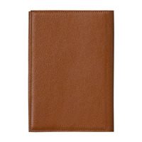 Cuaderno de cuero de tamaño A4 con logotipo personalizado, cuadernos de estilo impreso personalizados con cubierta de chaqueta de encuadernación de libros para regalo