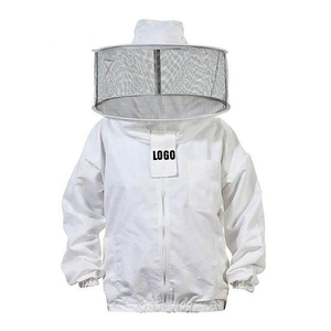 แจ็กเก็ตเก็บผึ้งเพื่อความปลอดภัยส่วนบุคคลทำจากผ้าฝ้าย100% สำหรับผู้ชายและผู้หญิงสำหรับการล่าผึ้ง2025 - Product Image 5