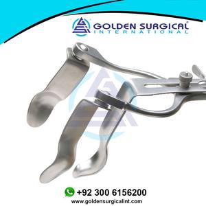 Retractor combinado anal de retención automática con trinquete Dos pares de cuchillas laterales giratorias 75mm X 24mm y 95mm X 24mm - Product Image 5