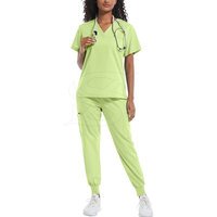 Uniforme durable pour les infirmières, les médecins et le personnel avec un tissu doux et une conception fonctionnelle pour un usage quotidien